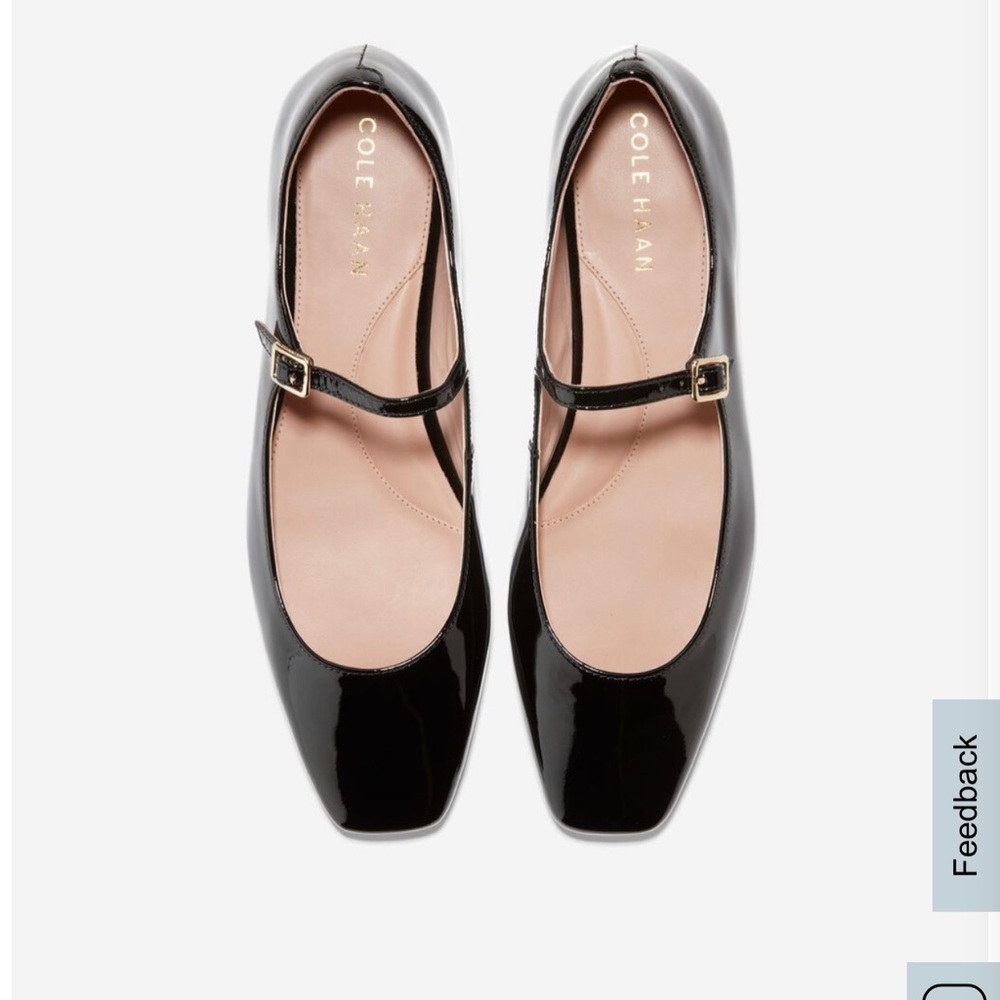 Cole Haan patent leather MaryJane ballet flats
